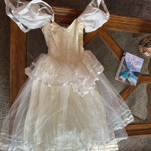 Gunne sax cream fairytale wedding ivory dress vintage - Picture 3 of 5